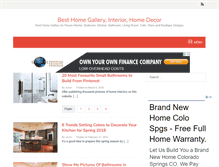 Tablet Screenshot of besthomegallery.com
